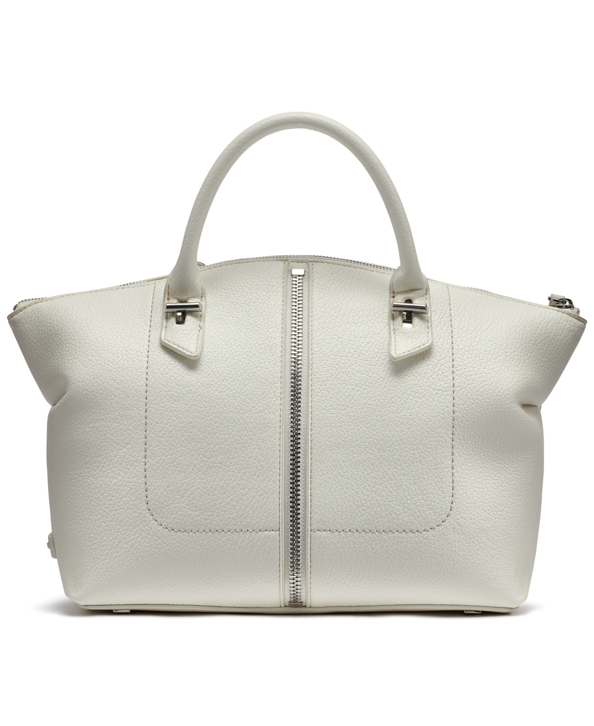 Dkny Women's Zinna Small Satchel Bag In White