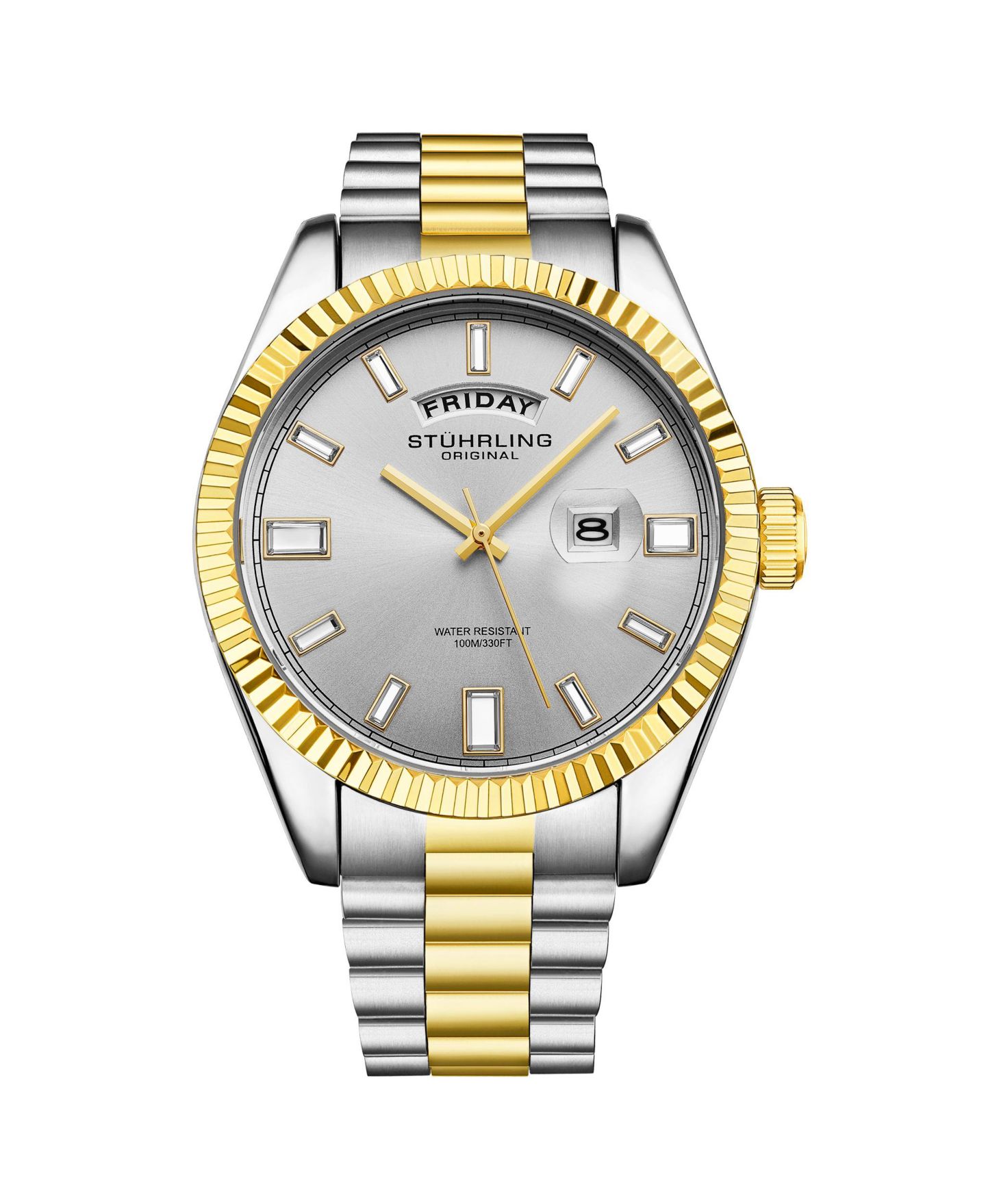 Мужские часы Stuhrling Statesman 4070, 42mm — фото 1