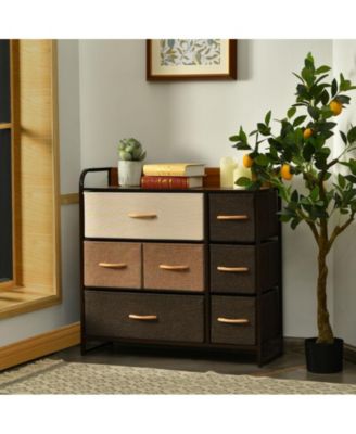 Wooden Top Dresser Storage Chest for Bedroom
