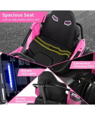 12V Ride on Car Electric UTV with Remote and Music for Big Kids