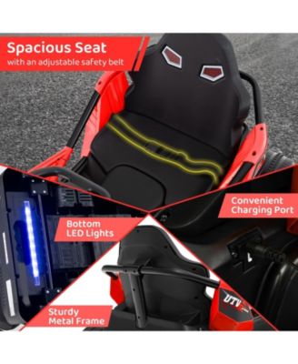 12V Ride on Car Electric UTV with Remote and Music for Big Kids