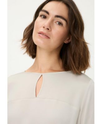 Women's Mixed Media Blouse