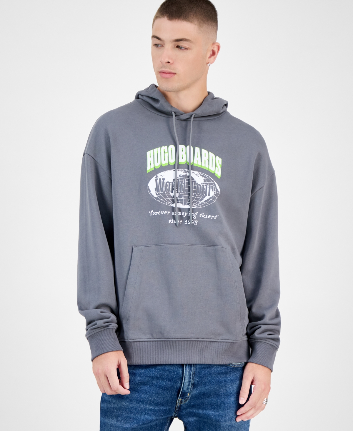 Hugo Boss Noldetux Long Sleeve Graphic Hoodie