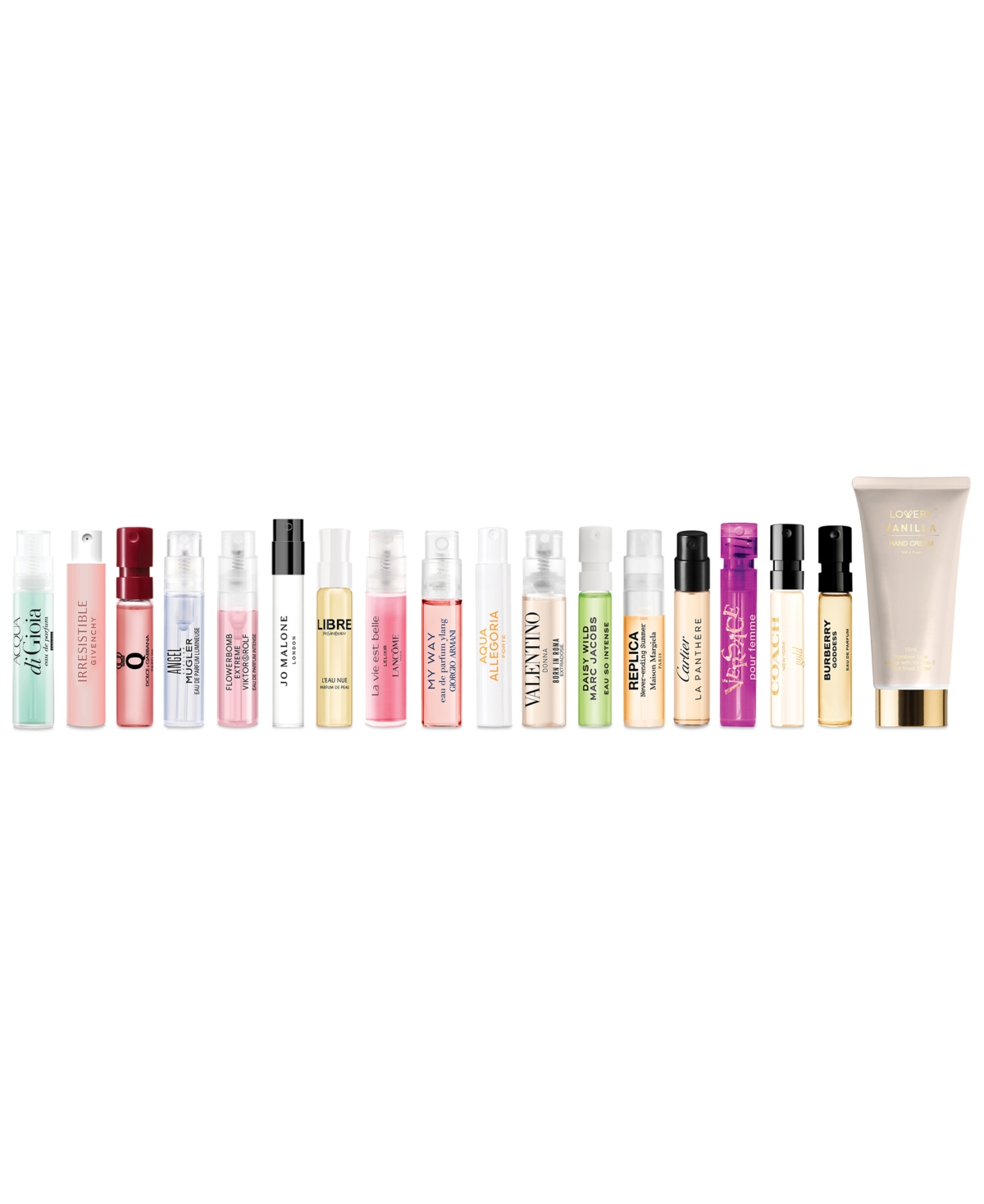 Created For Macy's Macy's 18-pc. Favorite Scents Sampler Set For Her Eau De Parfum Fragrance Kit In Transparent