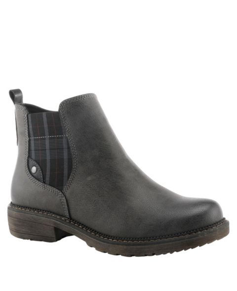 Женские Spring Step Nonia Women's Bootie with Plaid Elastic Strap