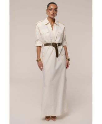 Women's Harbor Shore Belted Maxi Dress