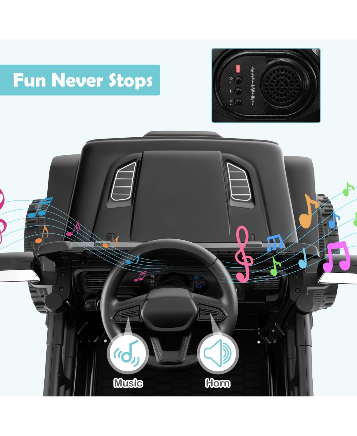 12V Kids Ride on Truck Car Battery Powered Electric Vehicle