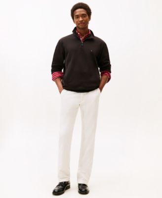 Men's Essential Intechno Knit Regular-Fit Quarter-Zip Sweatshirt