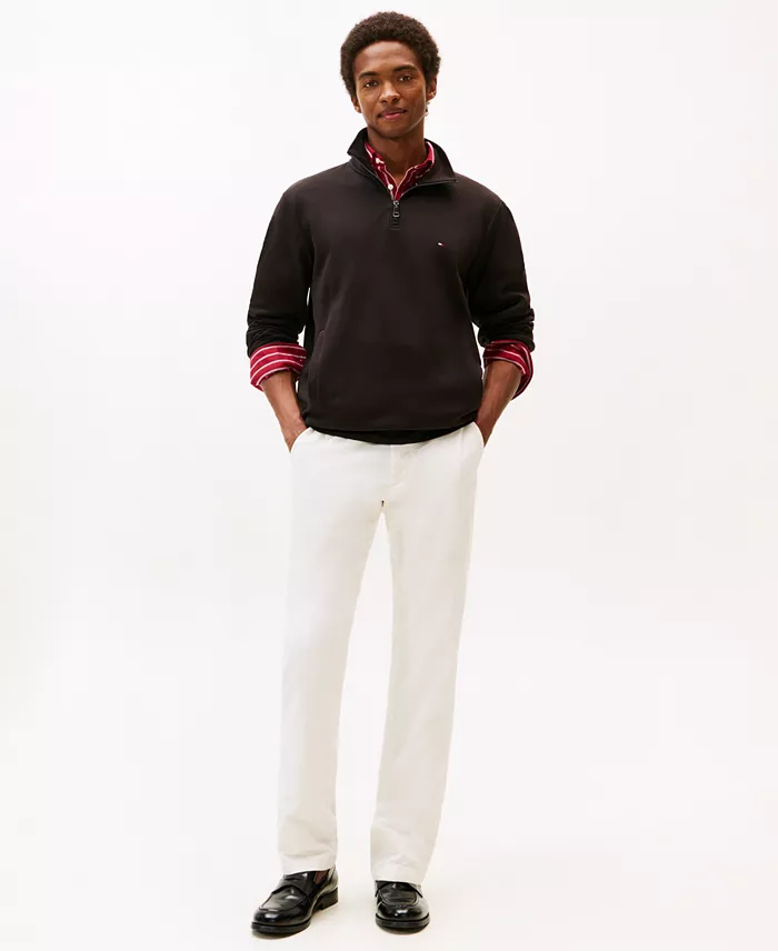 Men's Essential Intechno Knit Regular-Fit Quarter-Zip Sweatshirt - thumbnail 2