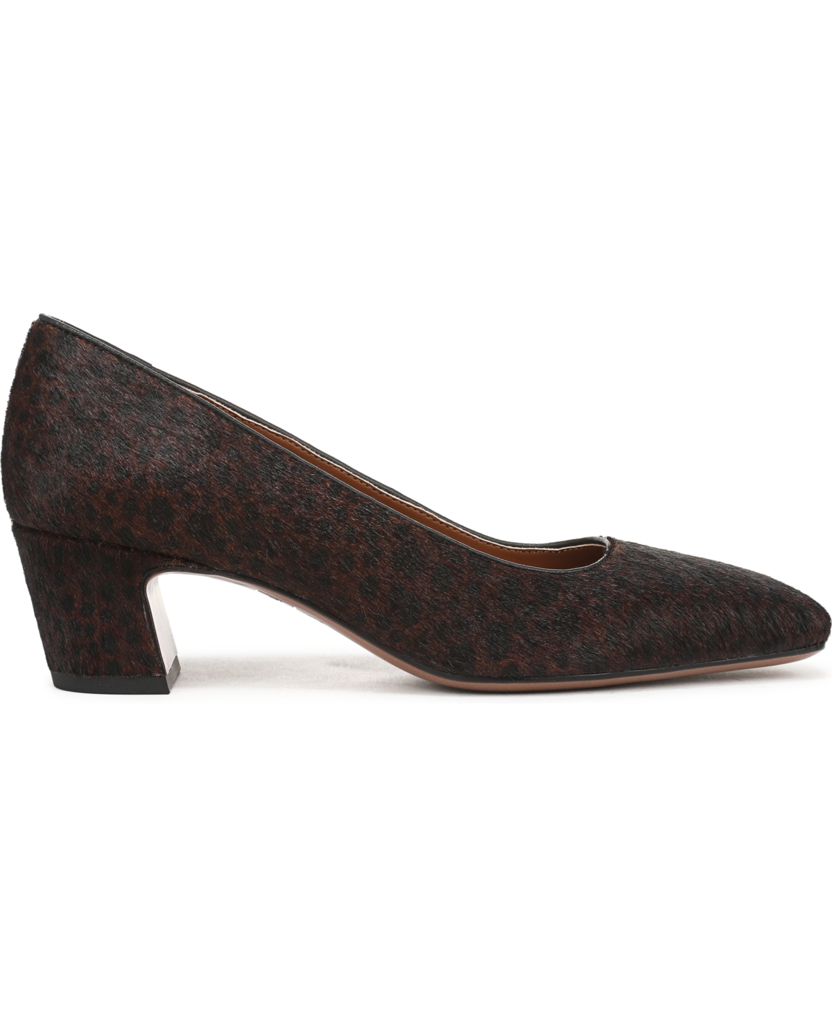 Franco Sarto Salino Square Toe Pump In Animal Print