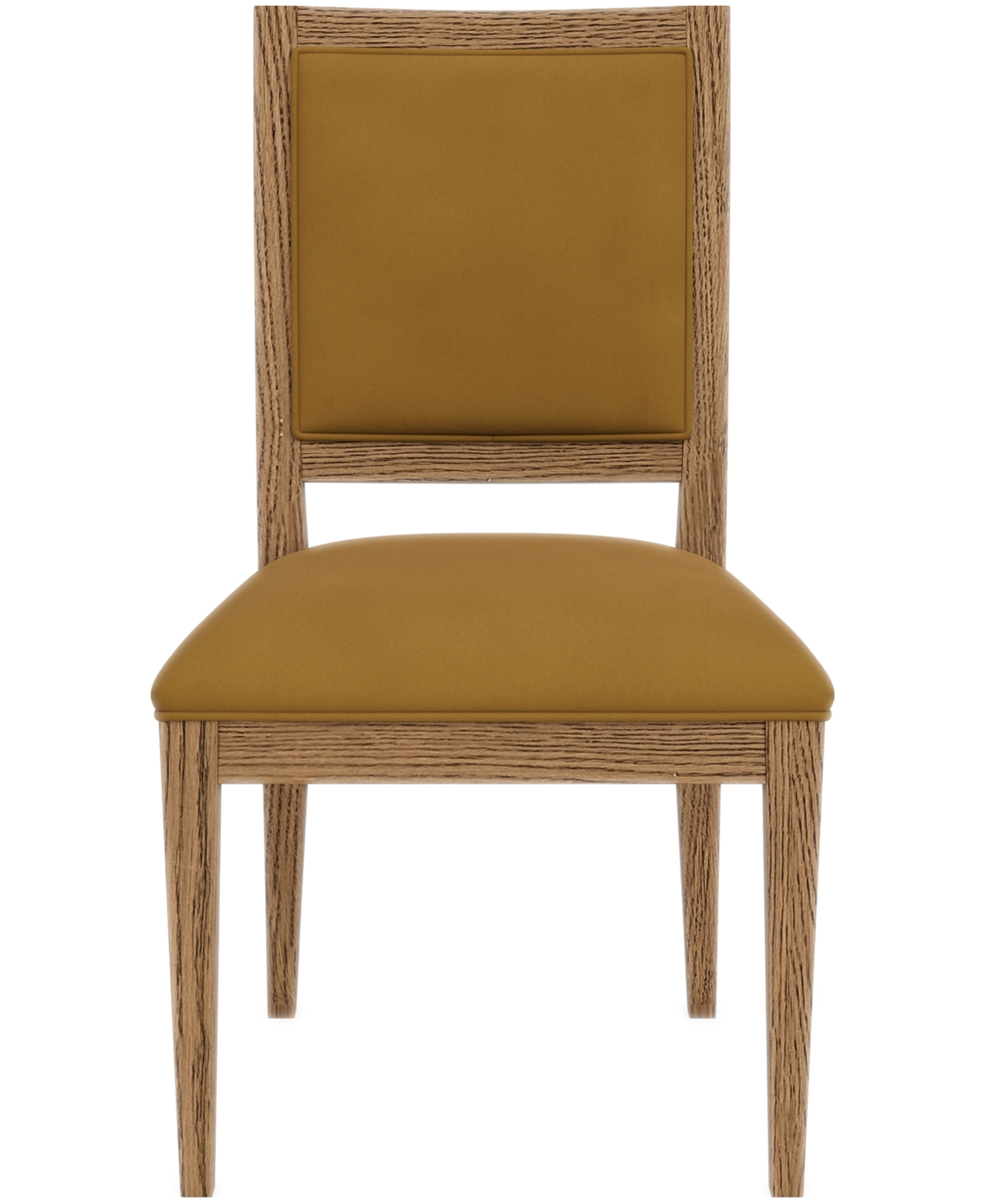 Macy's Everleigh Dining 6-pc. Set (table, 2 Upholstered Back Side Chair, 2 Upholstered Back Arm Chair & Ben In Brown