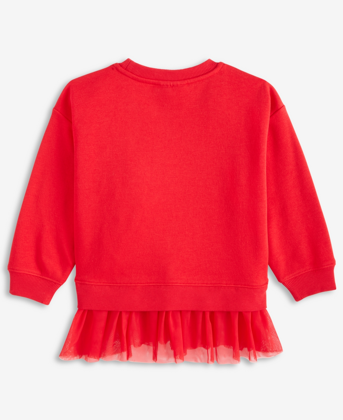 Epic Threads Girls Toddler 2t-4t Crewneck Sweatshirt, Macy's Exclusive In Red