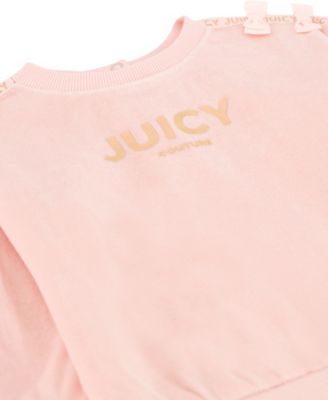 Baby Girls' Velour Sweatsuit and Joggers, 2-Piece Set
