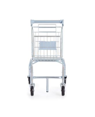 Kaplan Early Learning Shop with Me Metal Grocery Cart