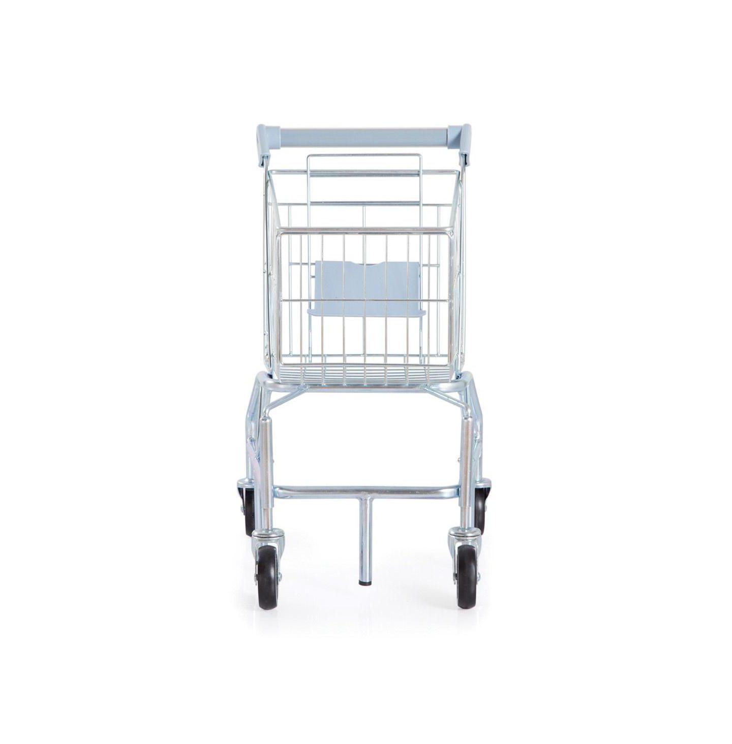 Детская игрушка Kaplan Early Learning Shop with Me Metal Rolling Grocery Cart, Ages 2+ — фото 3
