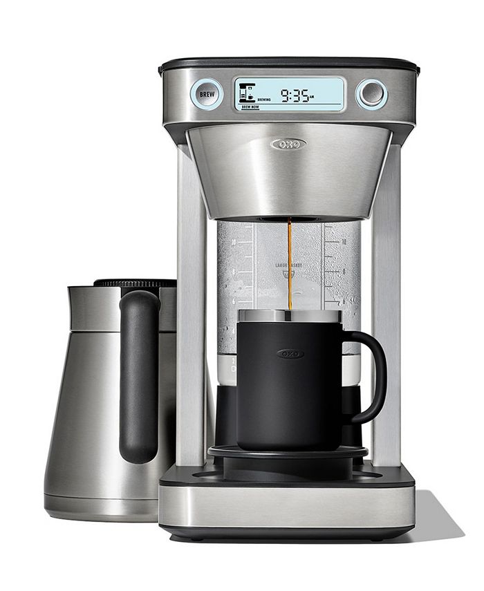 OXO Brew 12-Cup Stainless Steel Coffee Maker - White - No Size