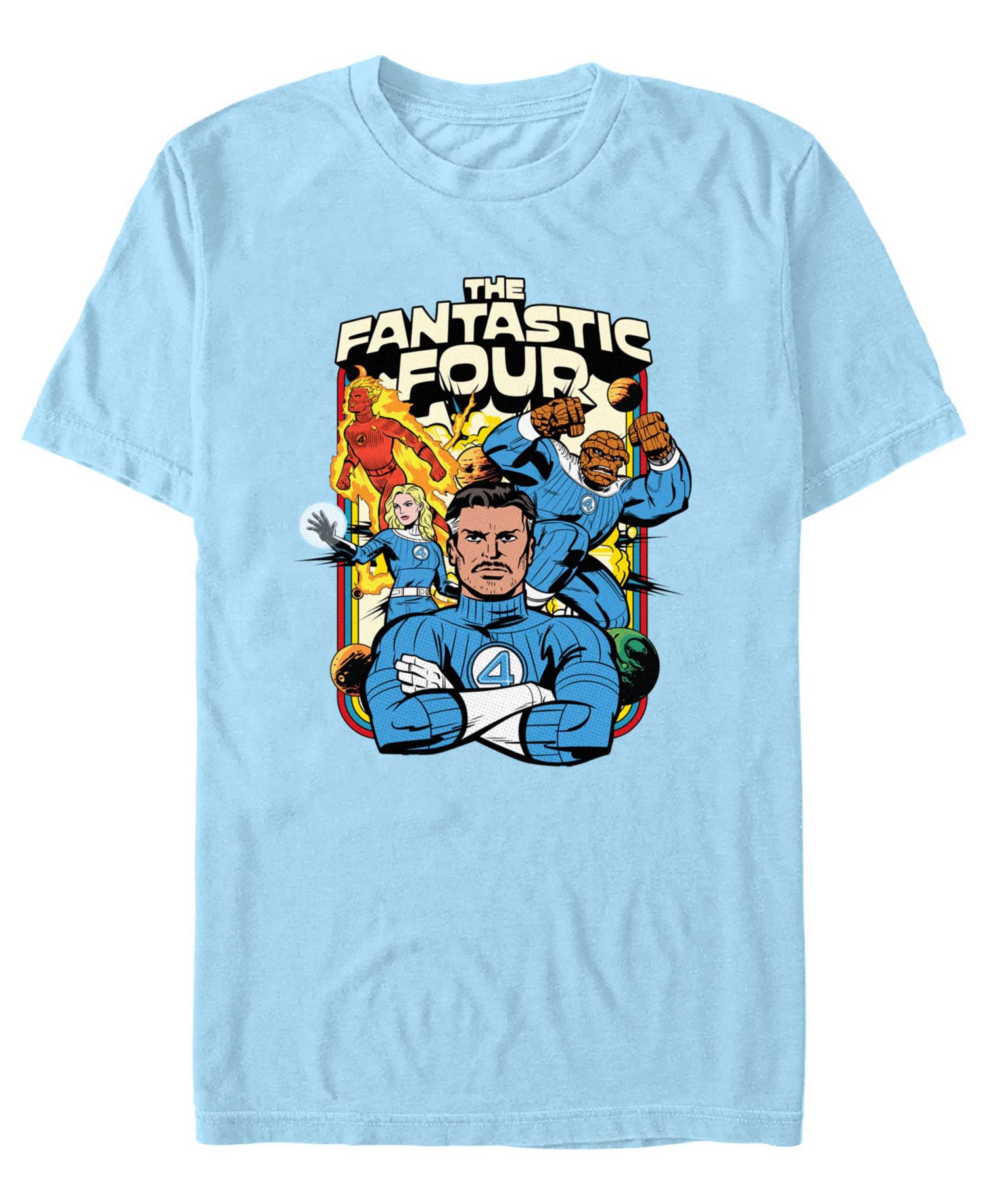 Men's Fantastic 4 First Steps Fantastic Powers T-Shirt