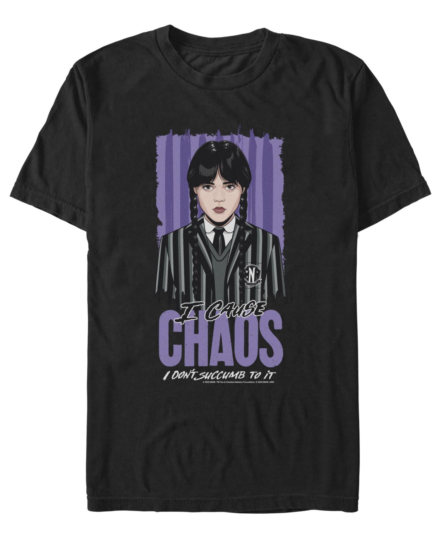 Men's Wednesday Chaos Crewneck T-Shirt