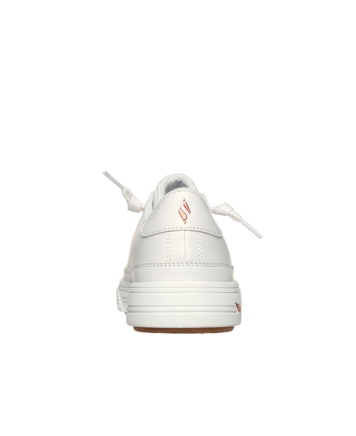 Skechers Womens Vegan Arch Fit Meet Ya There White Trainers In White