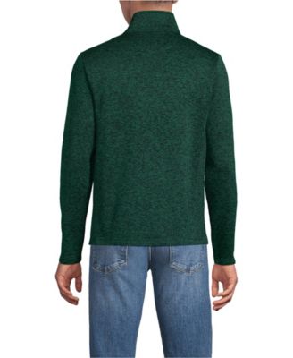 Men's Sweater Fleece Zip Front Jacket