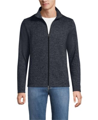 Men's Sweater Fleece Zip Front Jacket