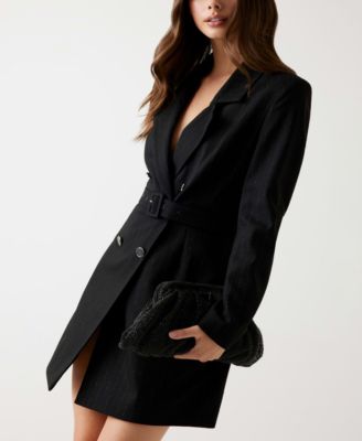 Women’s LS Zanita Stripe Long Sleeve Blazer Dress