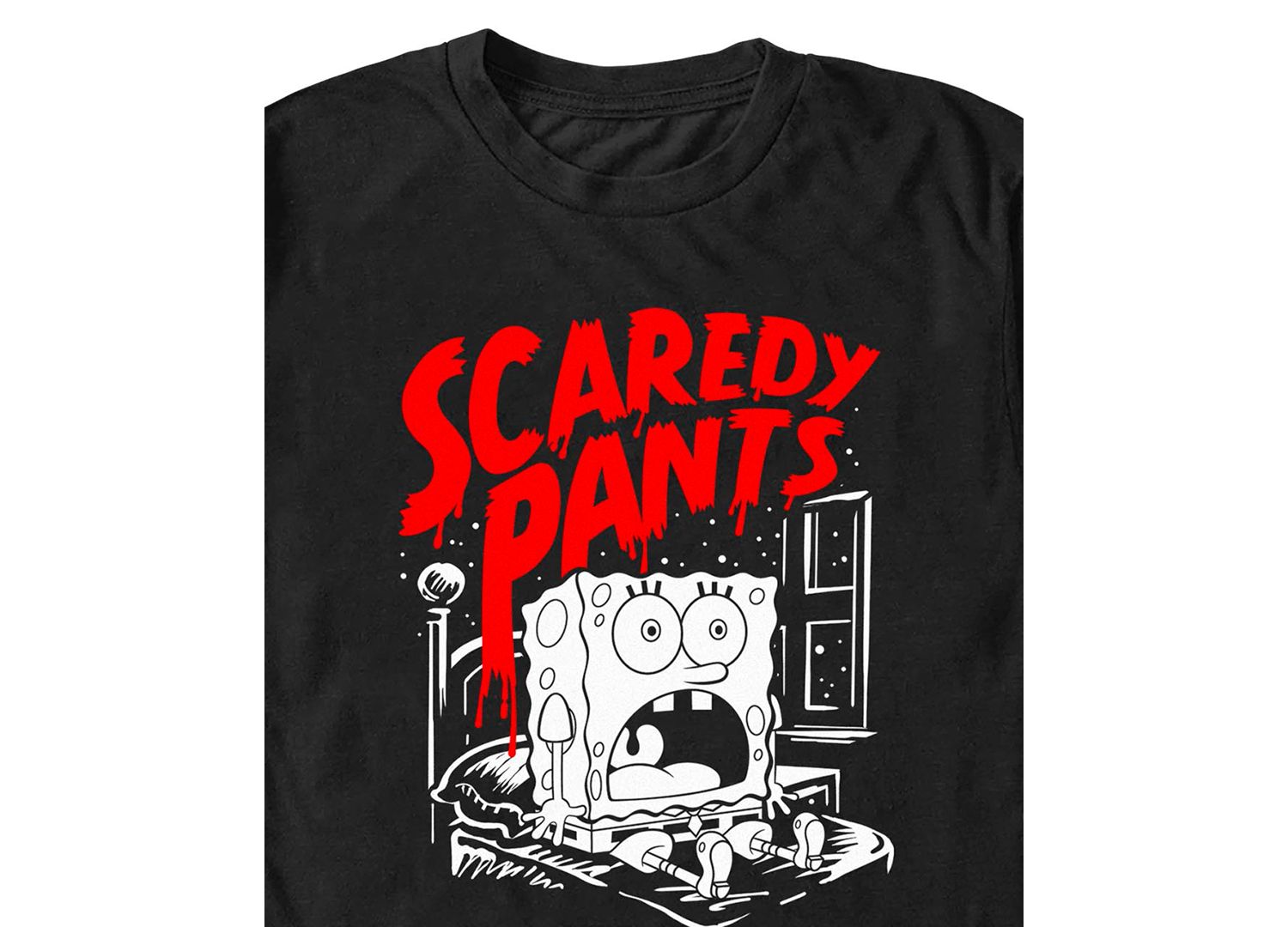Men's SpongeBob SquarePants Graphic Print T-Shirt