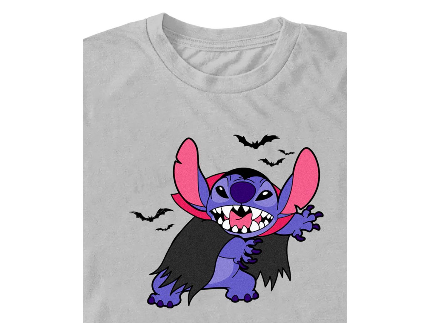 Мужская футболка Fifth Sun Lilo & Stitch Crewneck, цвет: Серебряный — фото 3