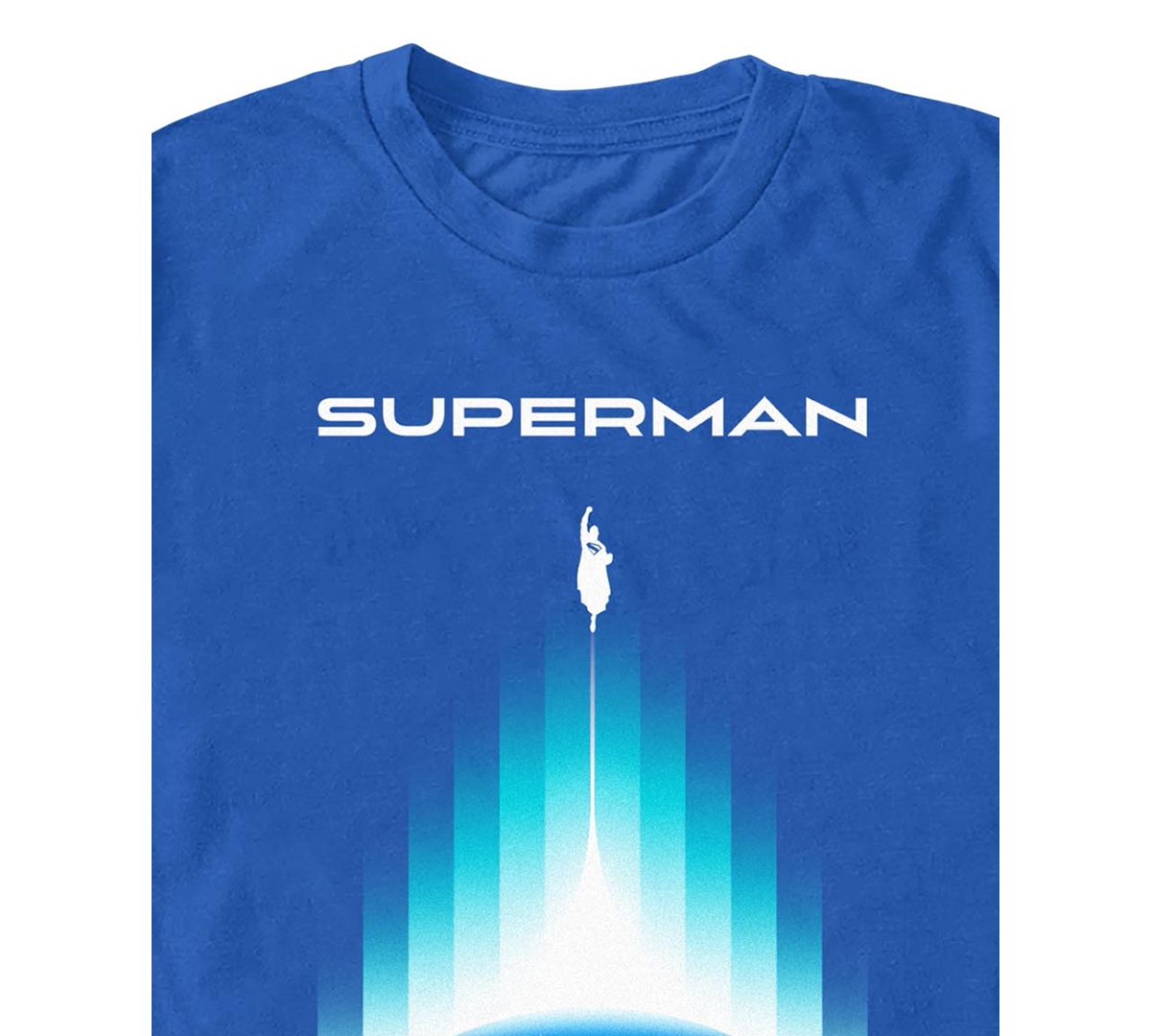 Fifth Sun Men's Superman 2025 Regular Fit Crew Neck T-Shirt