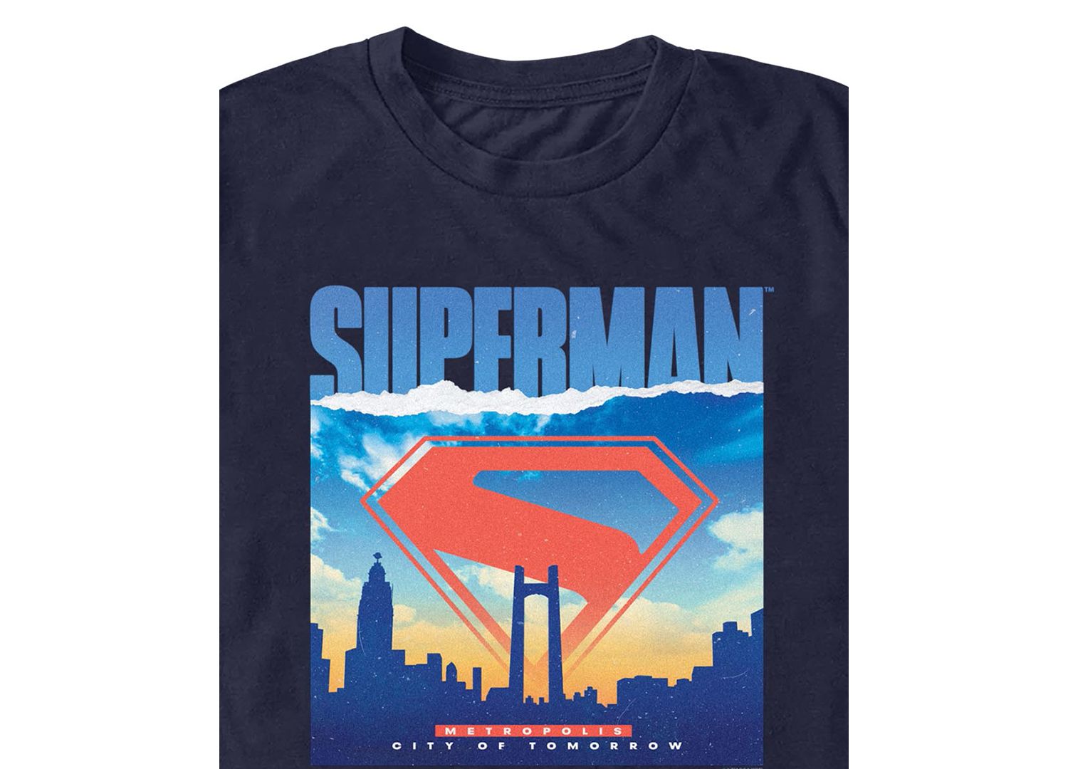 Men's Superman 2025 Crewneck T-Shirt