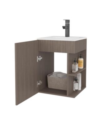 1-Door 3-Shelf Froid Bathroom Vanity Cabinet