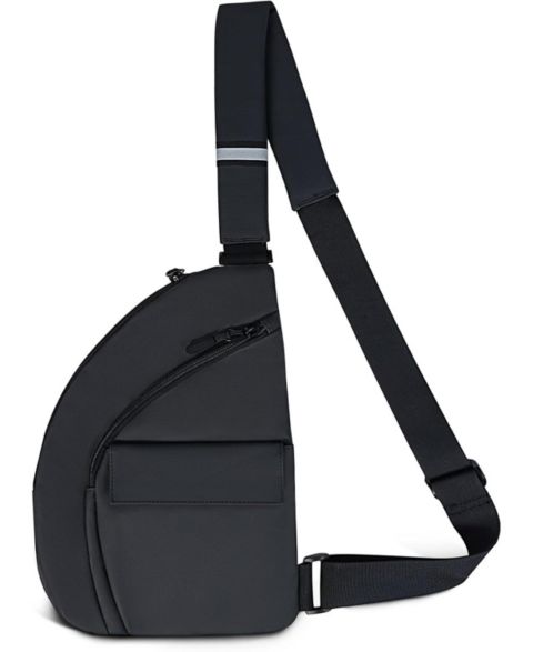Мужская сумка Urbanmax Anti Theft Travel, Crossbody Bags Chest Sling Bag Purses for Women Men Black Right