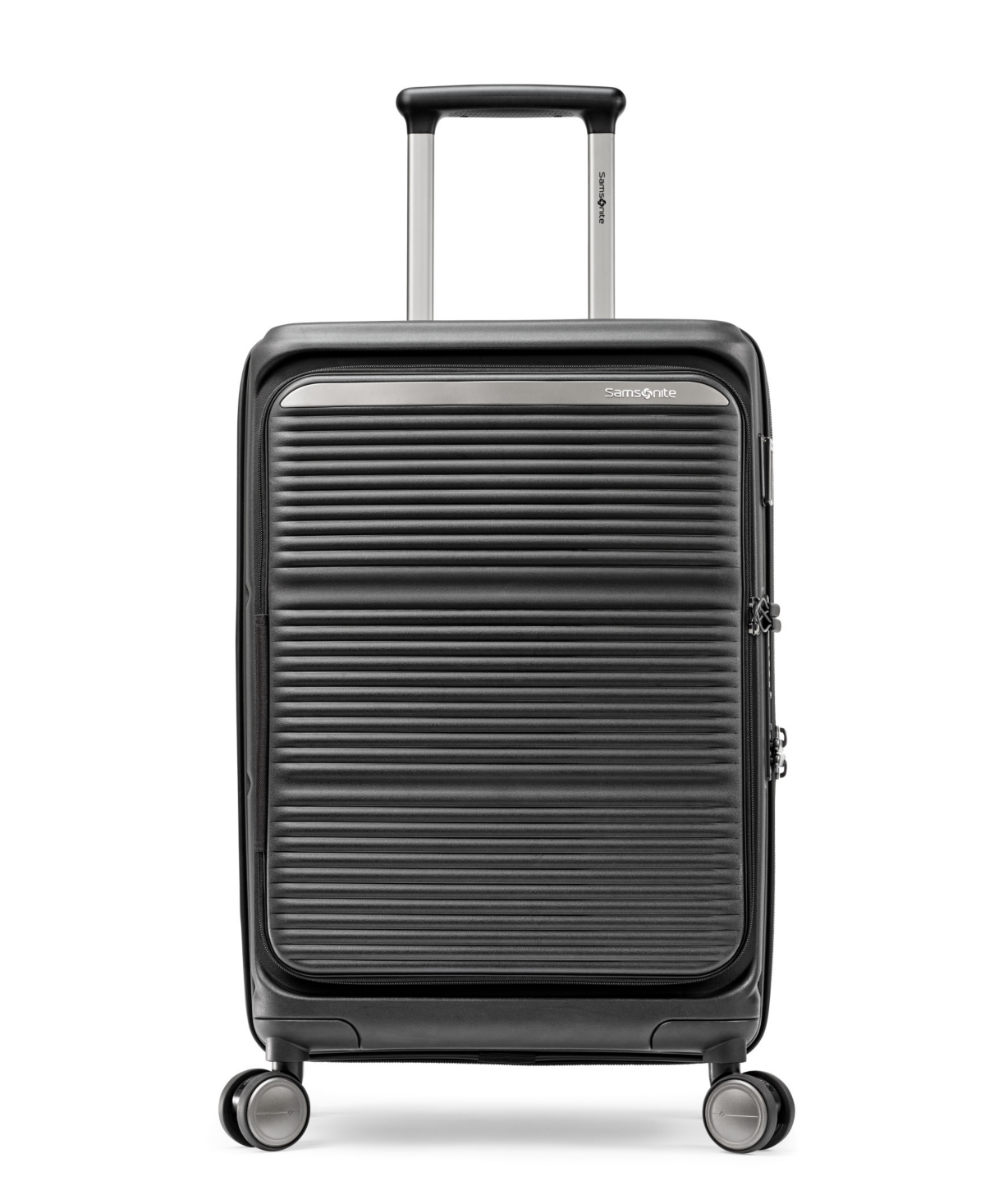 Samsonite Paralux Expandable Large Spinner Suitcase In Black
