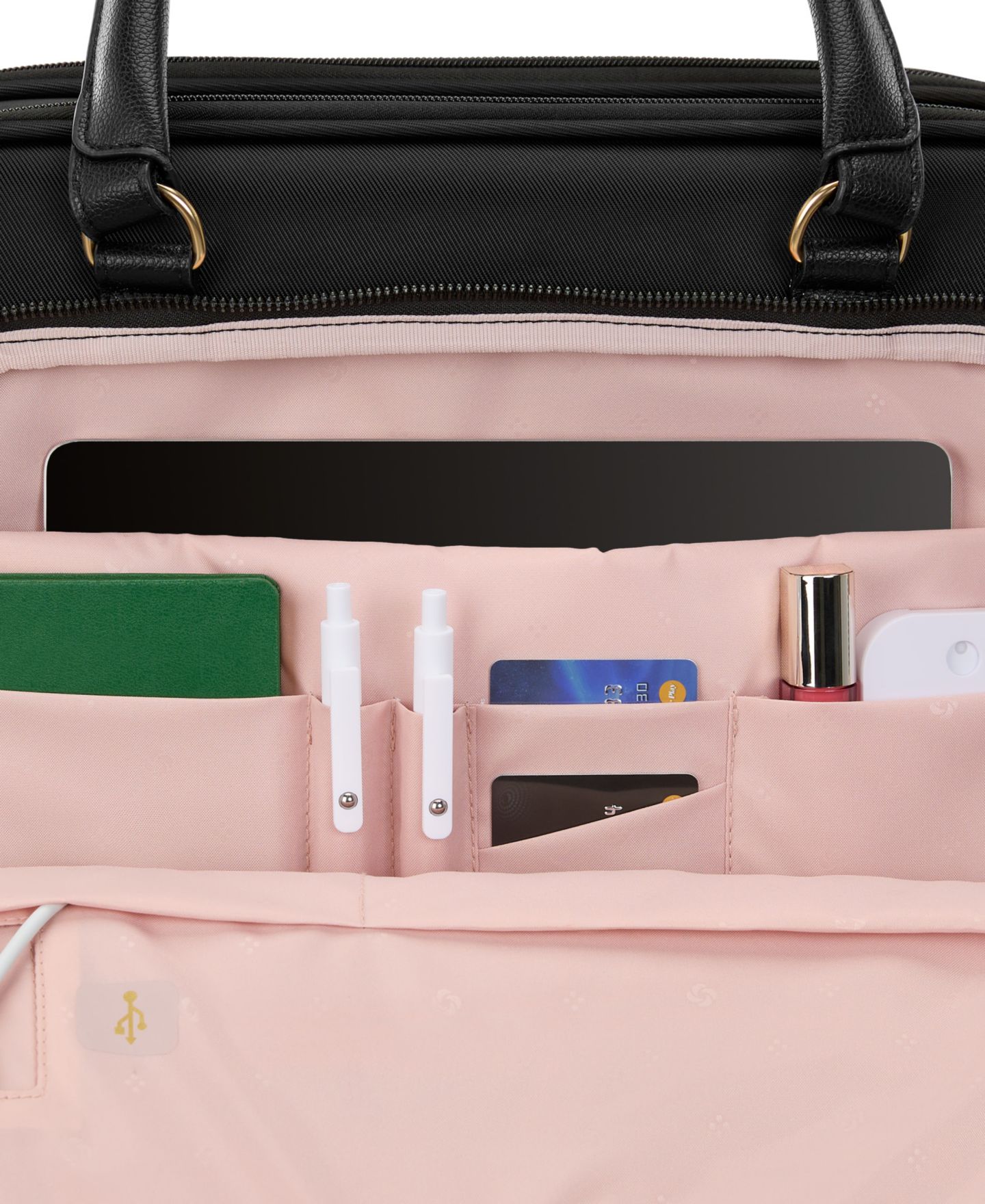 Сумка Samsonite Mobile Solution 2 Spinner 17" Mobile Office, цвет: Чёрный — фото 6