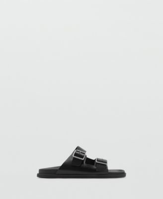 Men's Buckles Leather Sandals