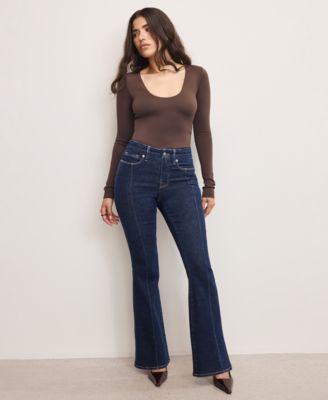 Good Petite Flare Jeans