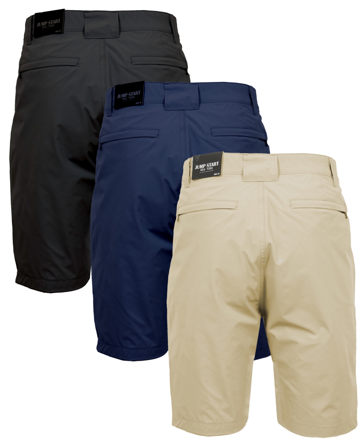Galaxy By Harvic Men's 3-pack Slim Fit Short In Multi
