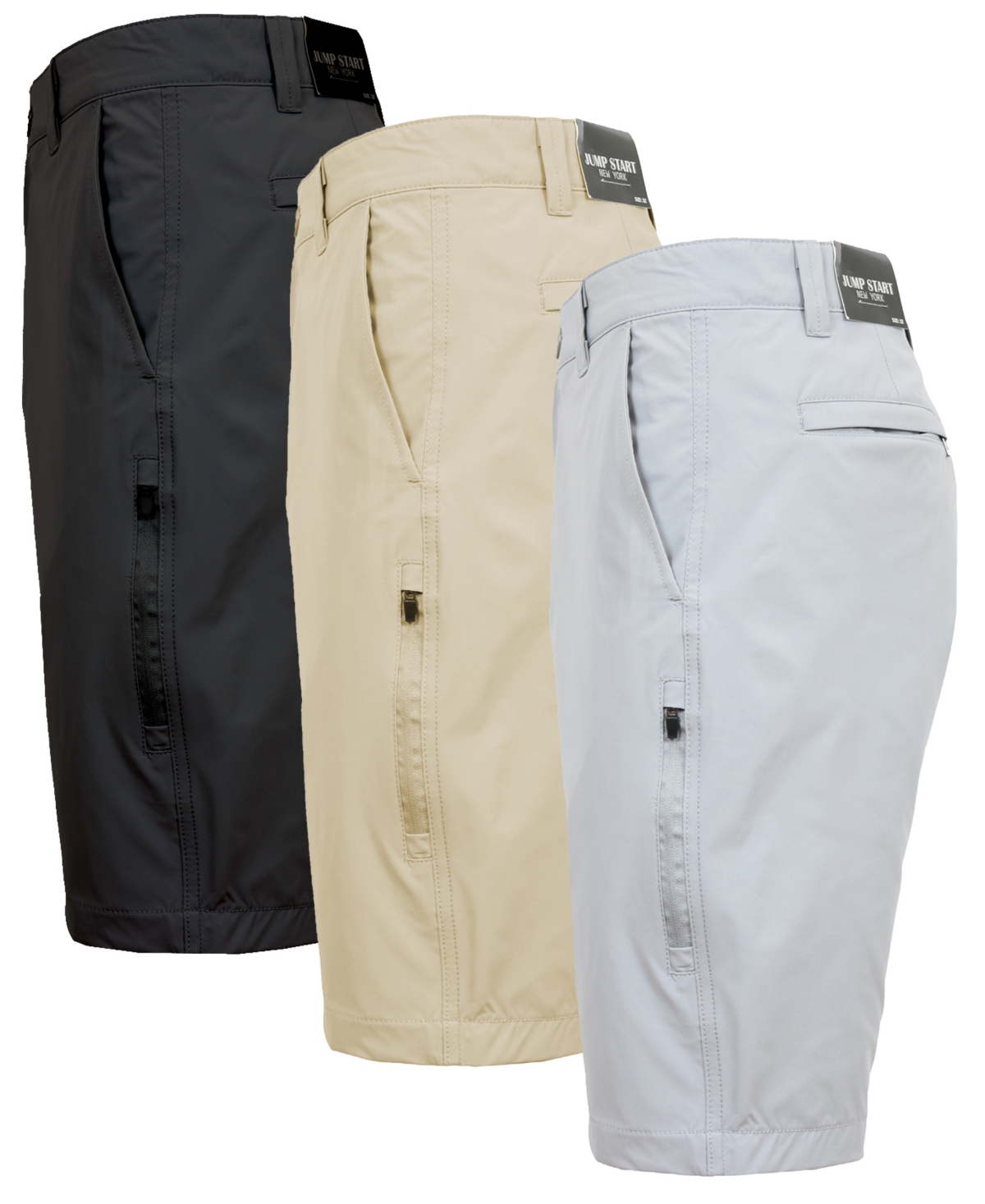 Galaxy By Harvic Men's 3-pack Slim Fit Short In Multi