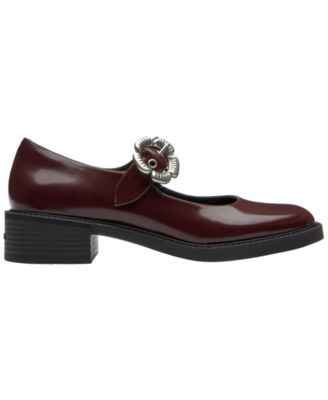 Women's Tea Rose Mary Janes Slip On Flats