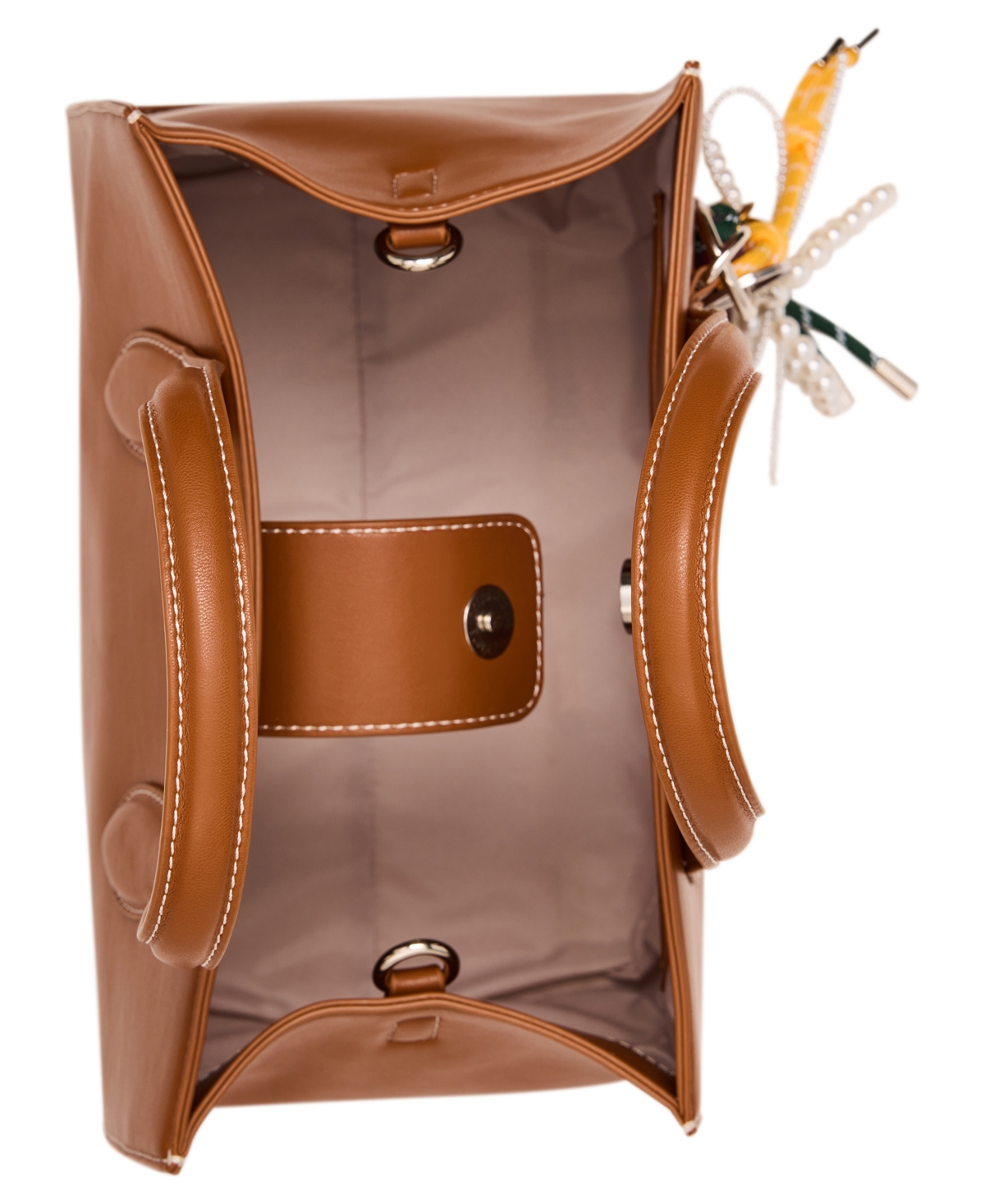 Steve Madden Bcalleb Box Small Tote Bag In Brown