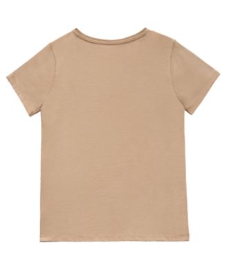 Girls' 7-16 Heat Seal Rhinestone Graphic Short-Sleeve T-Shirt