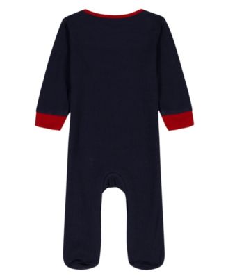Baby Boys' Drop Needle Logo Footed Coverall