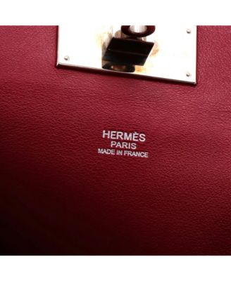 Pre-Owned Hermes 26 Toolbox Bag Swift