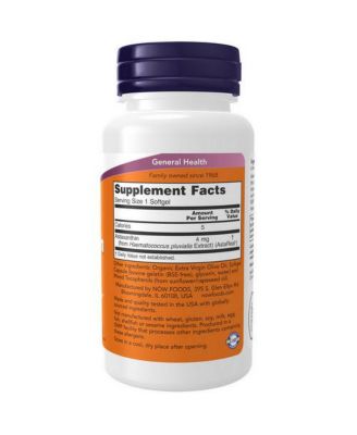 Astaxanthin ,4 mg ,90 Softgels