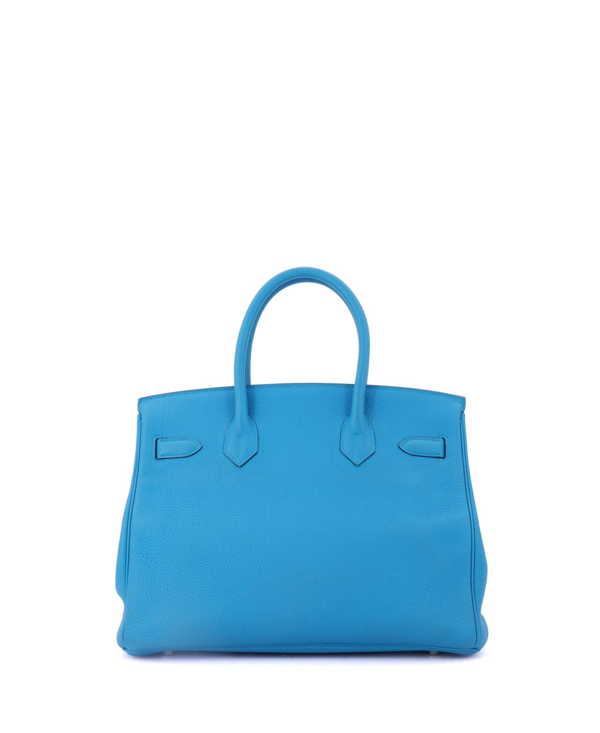 Pre-Owned Hermes Birkin 30 Handbag Verso Togo with Palladium Hardware