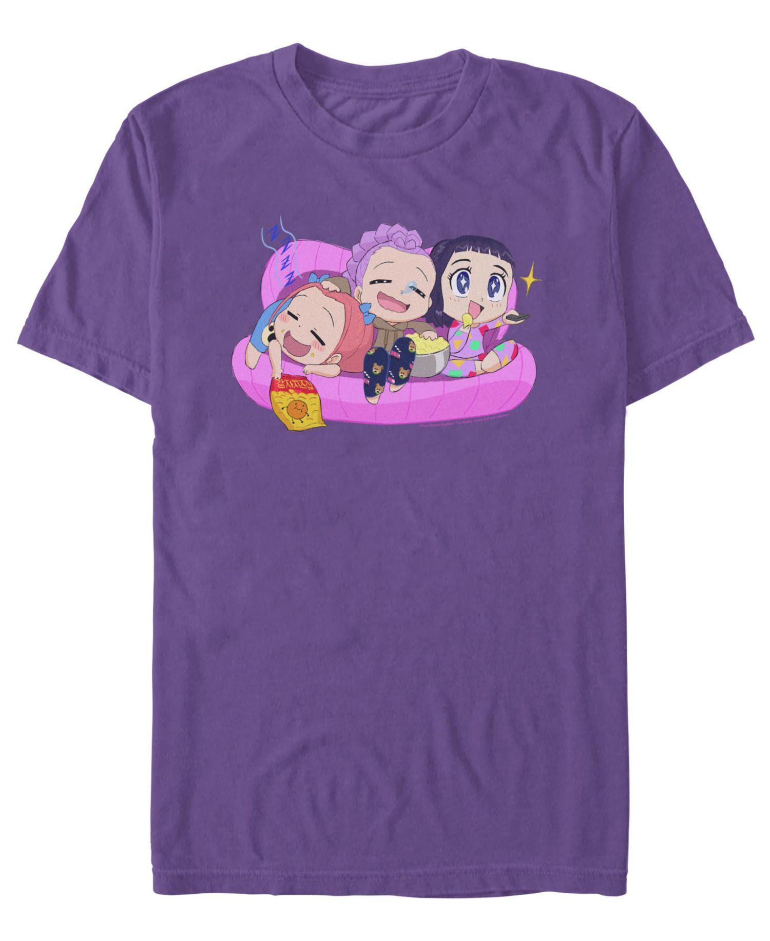 Men's K-Pop Demon Hunters Chibi Group T-Shirt