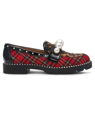 Women's Harloe Embellished Low Heel Loafers