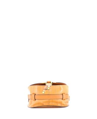 Mini Marcie Crossbody Bag Embossed Leather