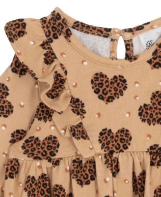 Baby Girls' Blouse, Leggings and Headband, 3-Piece Set