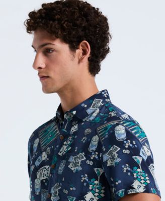 Men's Short Sleeve Button Down Shirt